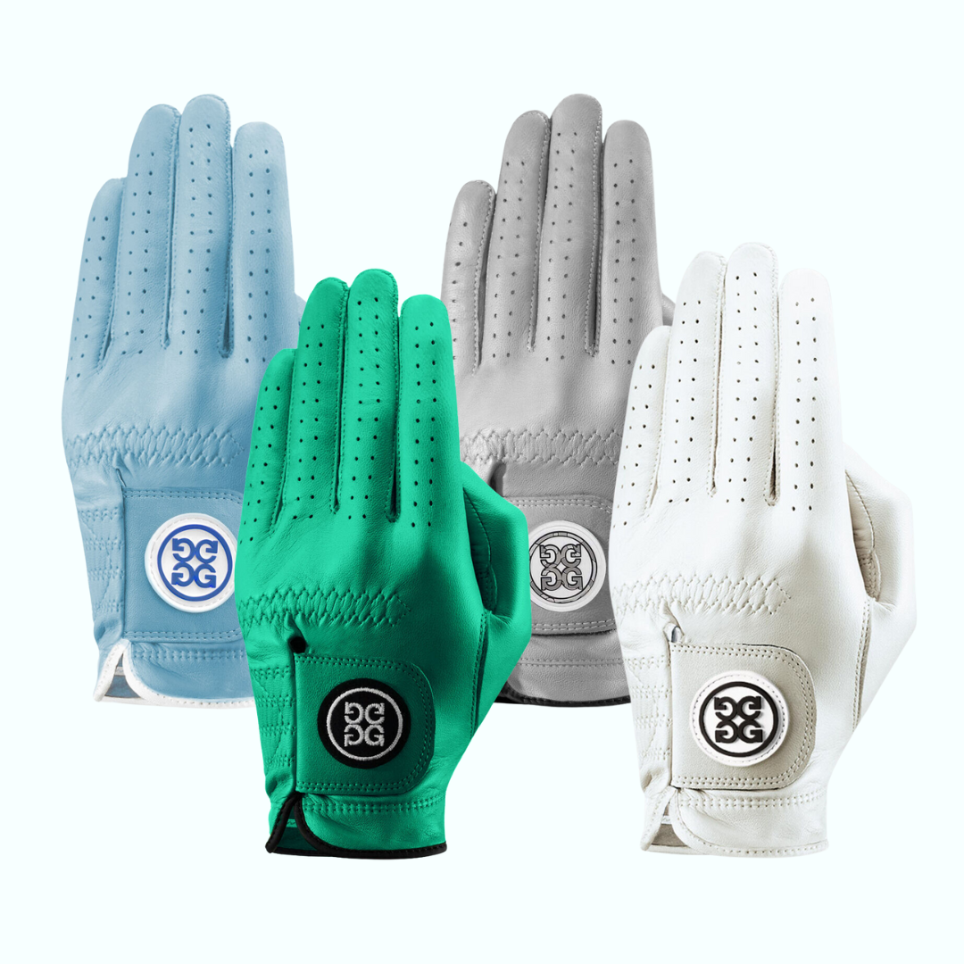 Premium colored Kabrita AA genuine leather golf gloves with superior comfort and grip.  Conforms to USGA standards.