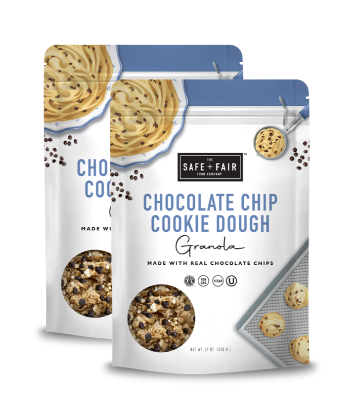 Chocolate Chip Cookie Dog Granola Pack