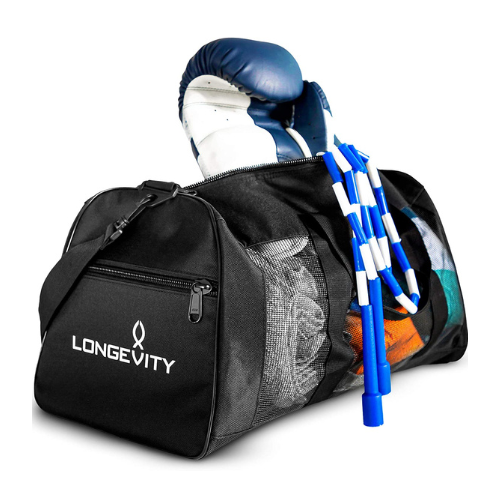 best bjj bag- Longevity Gear Mesh Duffle Bag
