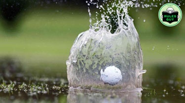 Splash golf ball