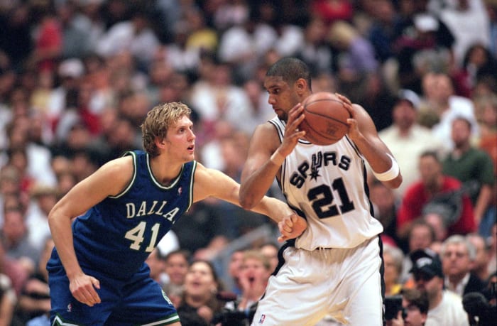 Tim Duncan vs. Dirk Nowitzki