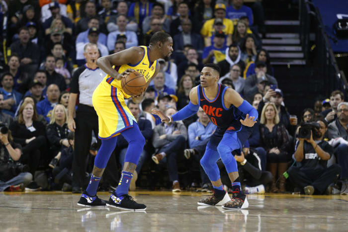 Russell Westbrook vs. Kevin Durant