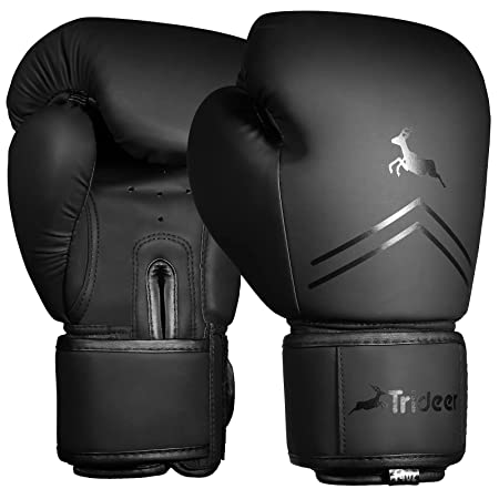 Boxing gloves tailored by Trideer for women, combining style and functionality. These gloves are designed to meet the needs of female boxers, providing comfort, protection, and a secure fit. Suitable for sparring and intense training