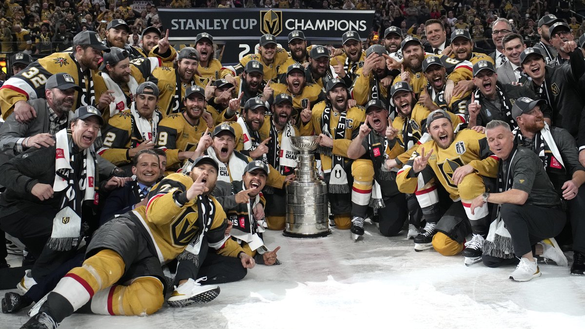 The Golden Knights crush the Panthers to claim their first Stanley Cup championship in Vegas