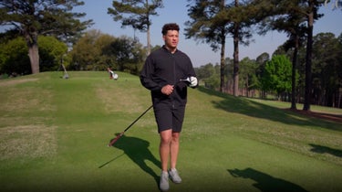 Patrick Mahomes walked us on an episode of Tee to Green.