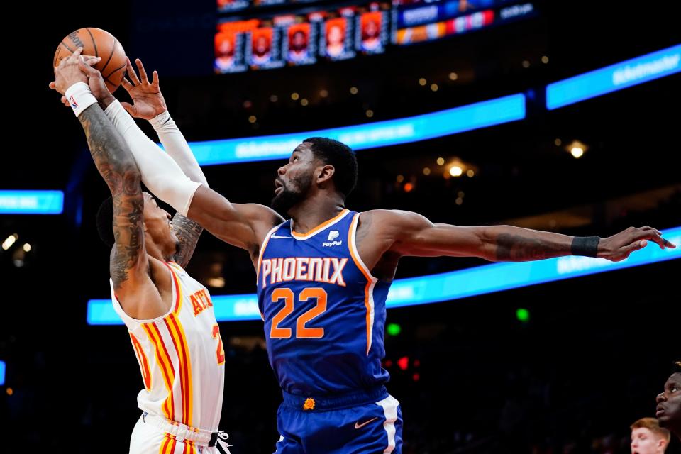 Can Deandre Ayton and John Collins switch teams?  This is part of one trade show involving the Phoenix Suns center ahead of the 2023 NBA Draft.