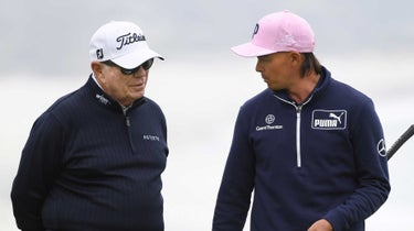 Butch Harmon and Ricky Fowler
