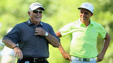 Butch Harmon and Ricky Fowler