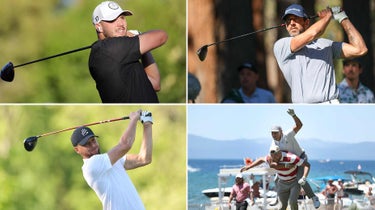 Celebrities at the American Century Golf Championship