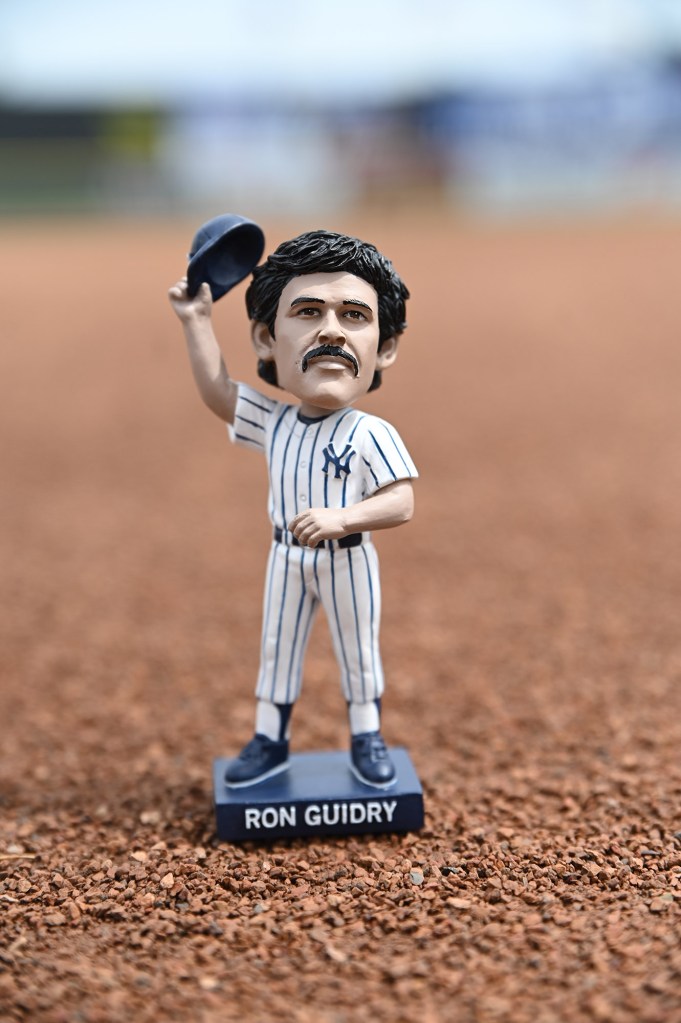 A Ron Guidry bobblehead