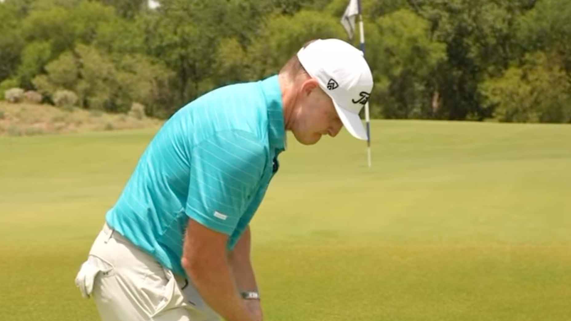 GOLF Top 100 Teacher Cameron McCormick shares a putting drill for players who use the Texas wedge rather than chipping from off the green