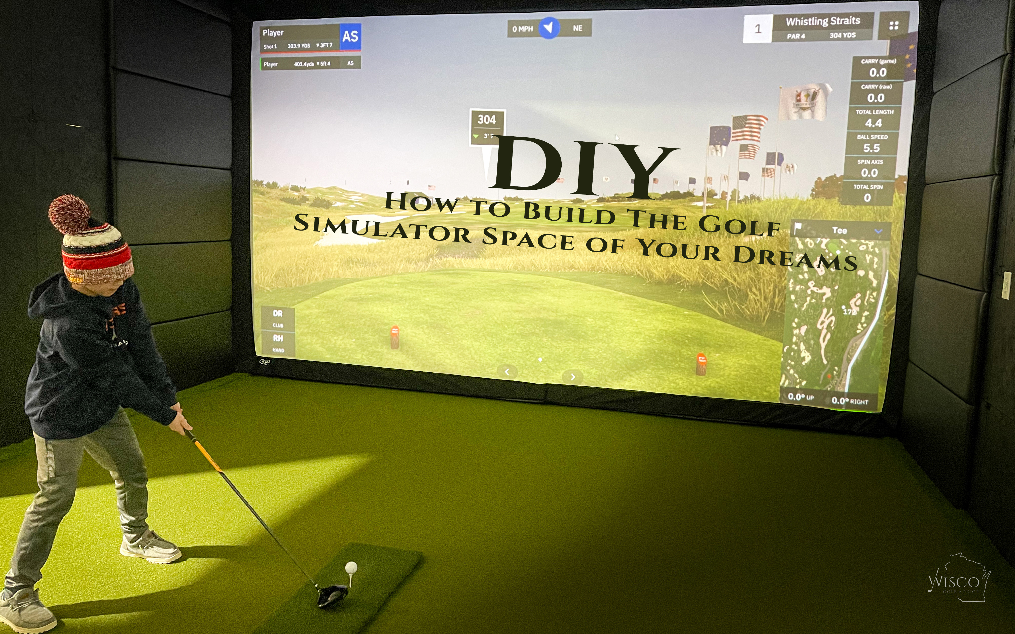DIY: How to Build the Indoor Golf Simulator Space of Your Dreams